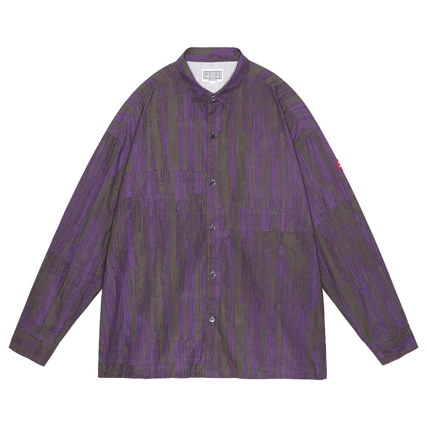 FK PATTERN BIG SHIRT / GREY