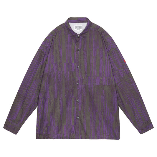 FK PATTERN BIG SHIRT / GREY