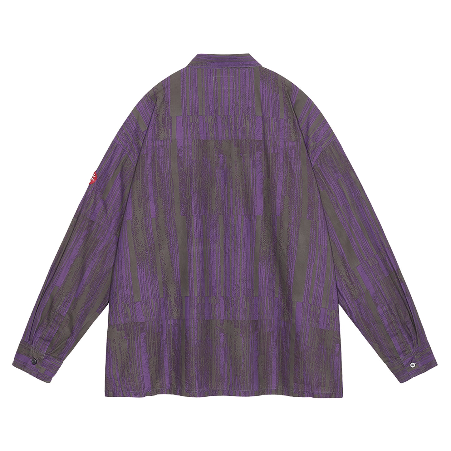 FK PATTERN BIG SHIRT / GREY