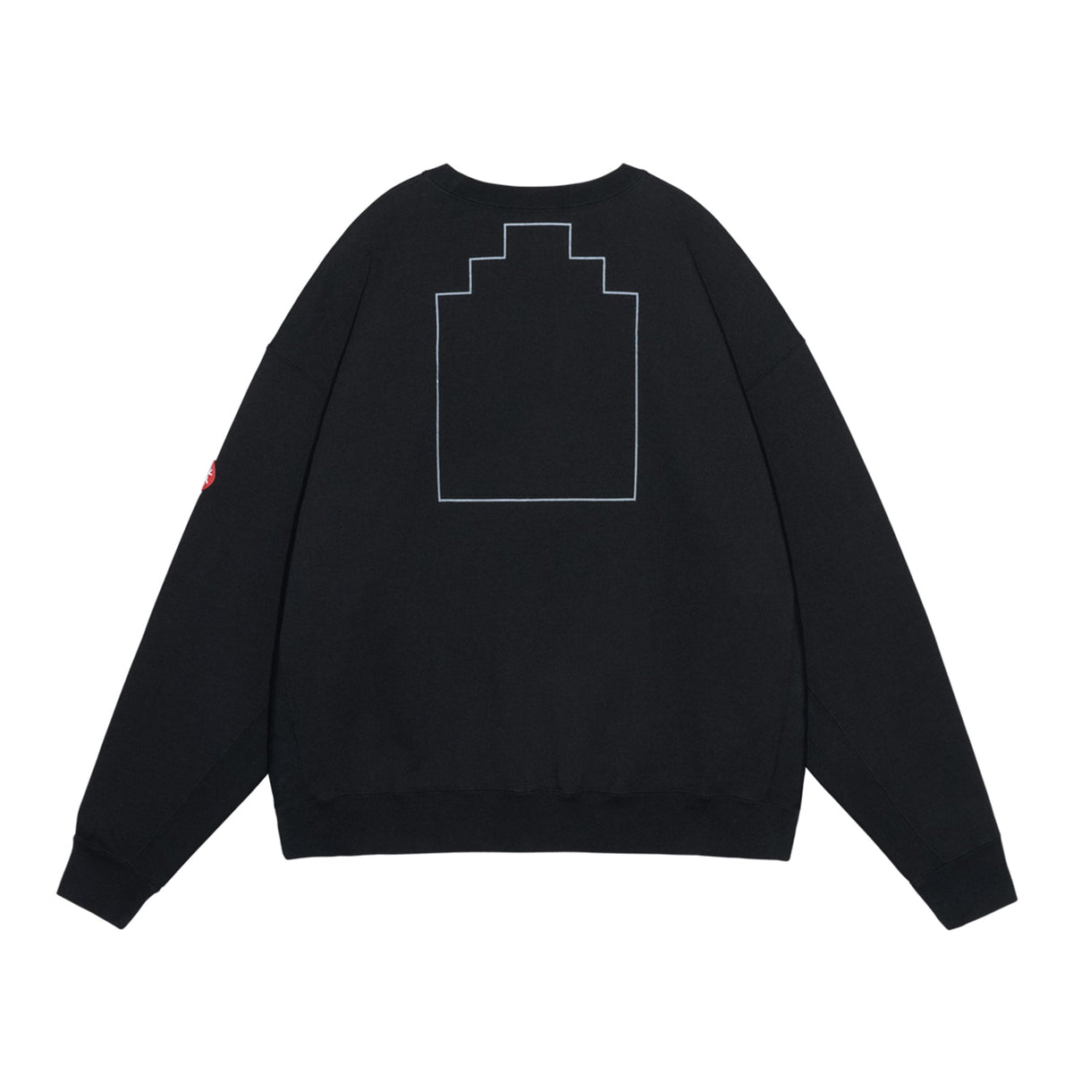 MD CHARGED CREW NECK / BLACK
