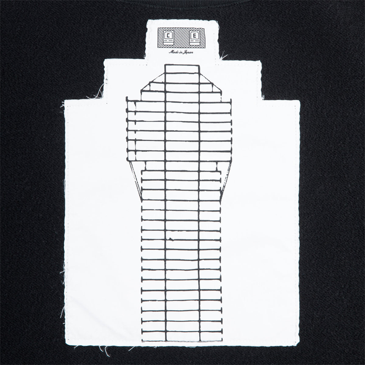 MD CHARGED CREW NECK / BLACK