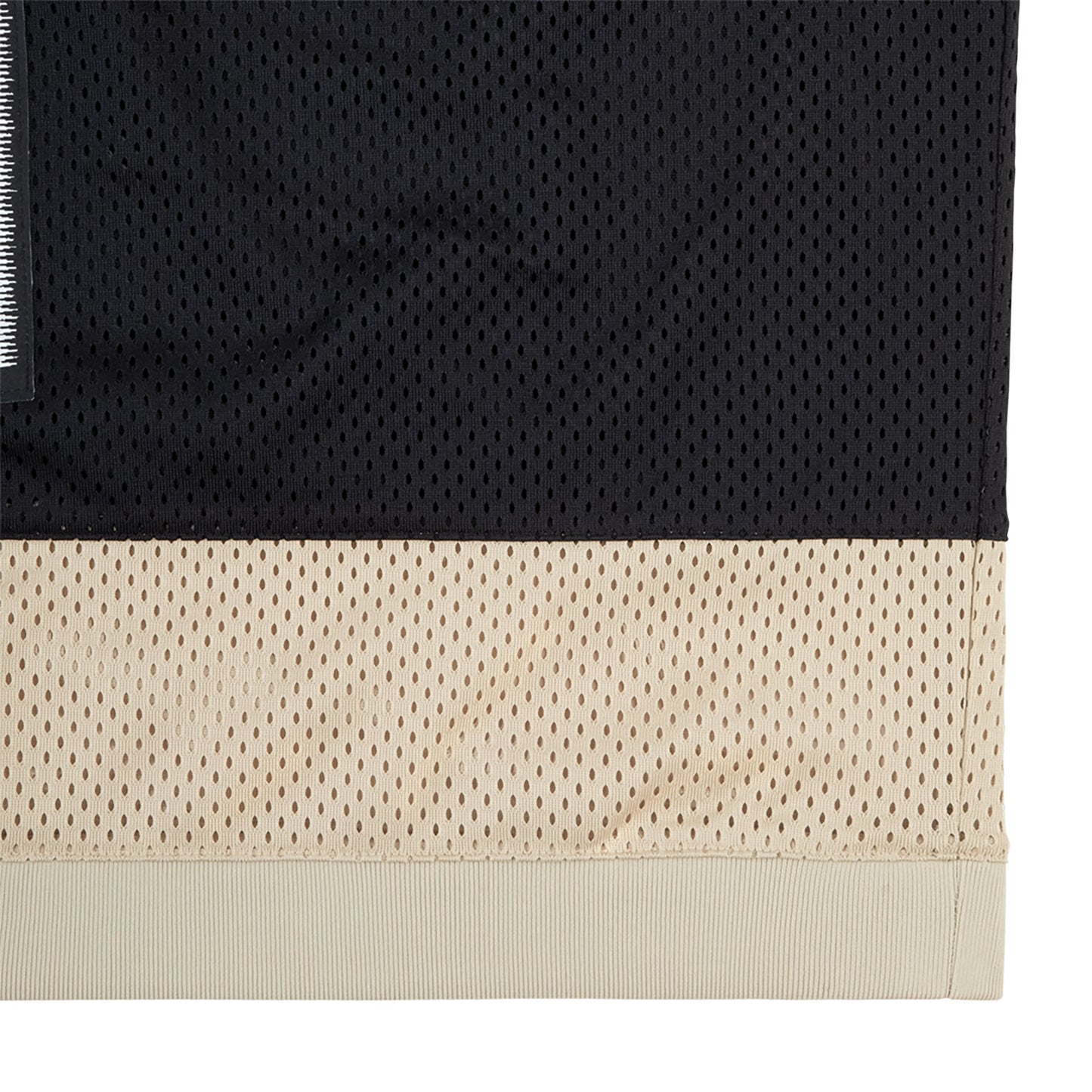 MD TEMPORAL DISTORTION MESH SS TOP / BEIGE