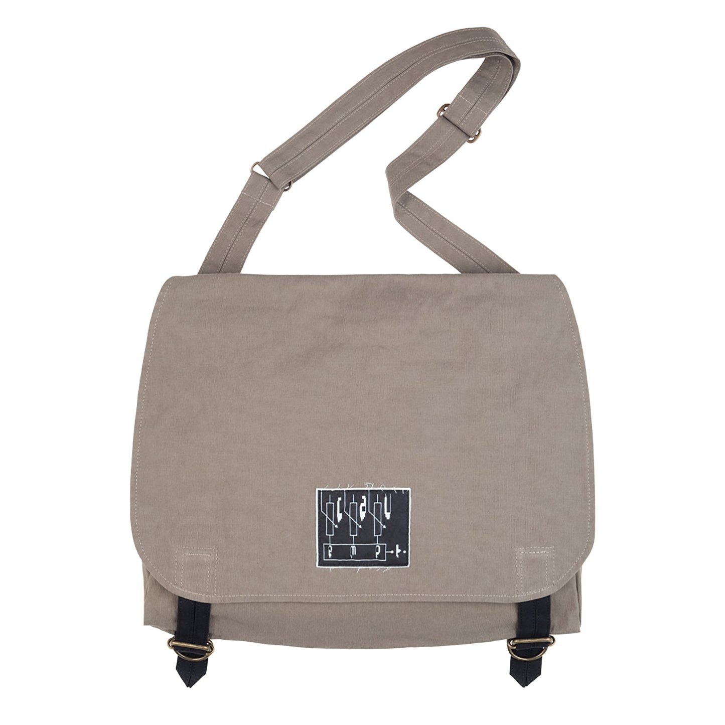 WASHED CN SHOULDER BAG / GREY