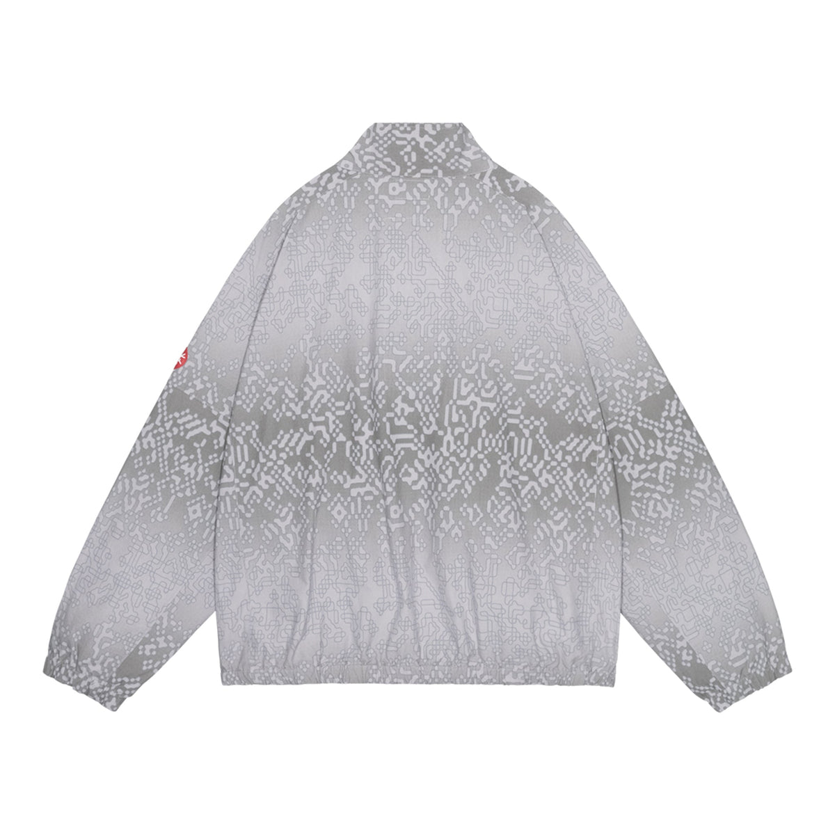 PANELED DIGI7 ZIP JACKET / GREY