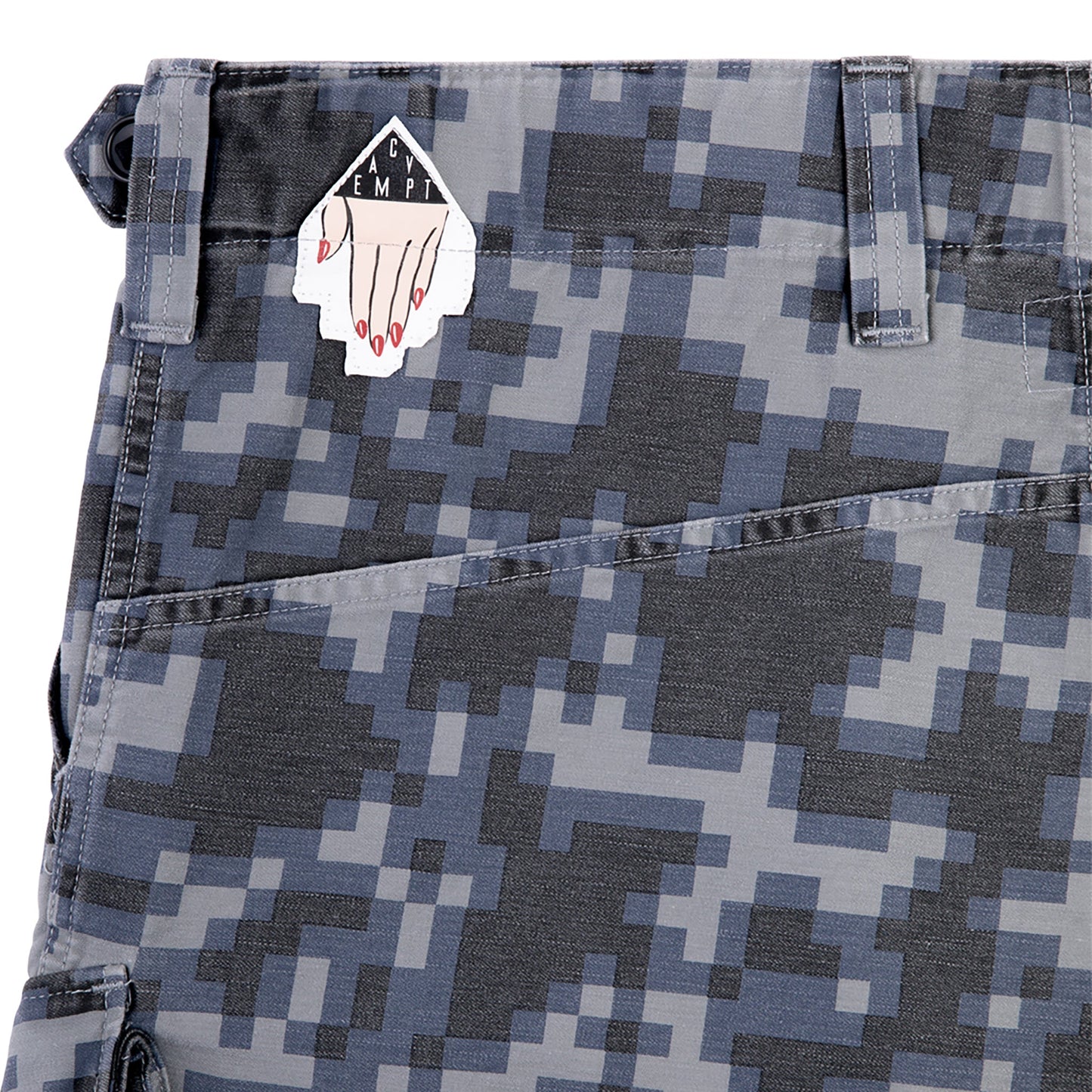 DIGI8 COMBAT SHORTS / GREY