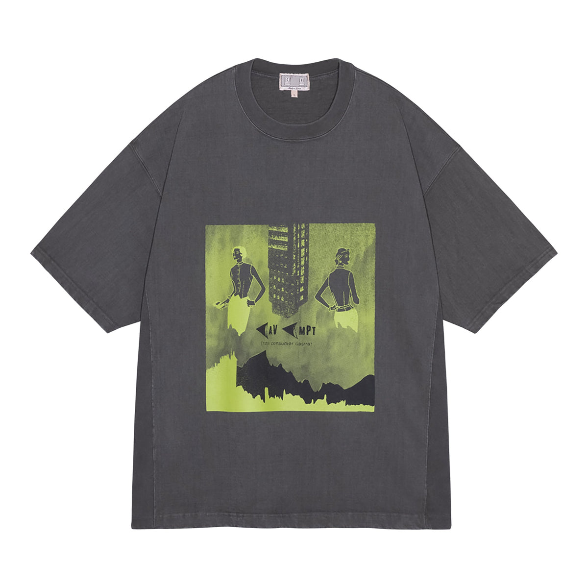 OVERDYE CONSUMER DESIRE HEAVY T / CHARCOAL