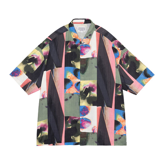 FK SEQUENTIALISMSTRIP SHORT SLEEVE SHIRT / COLOUR