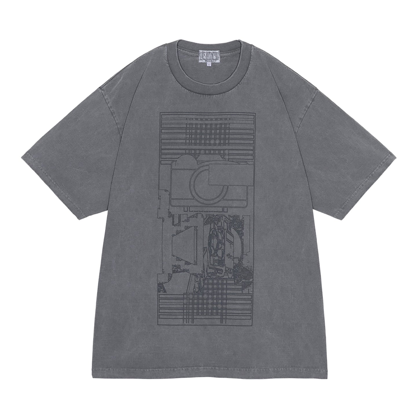 OVERDYE MD THE CAMERA T / CHARCOAL