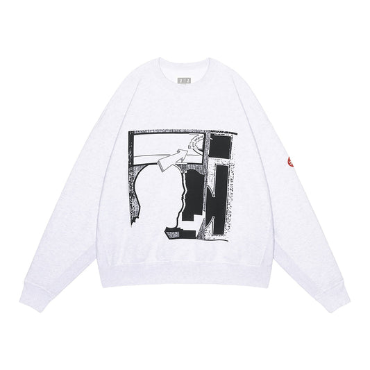 MD ADDDATA CREW NECK / GREY