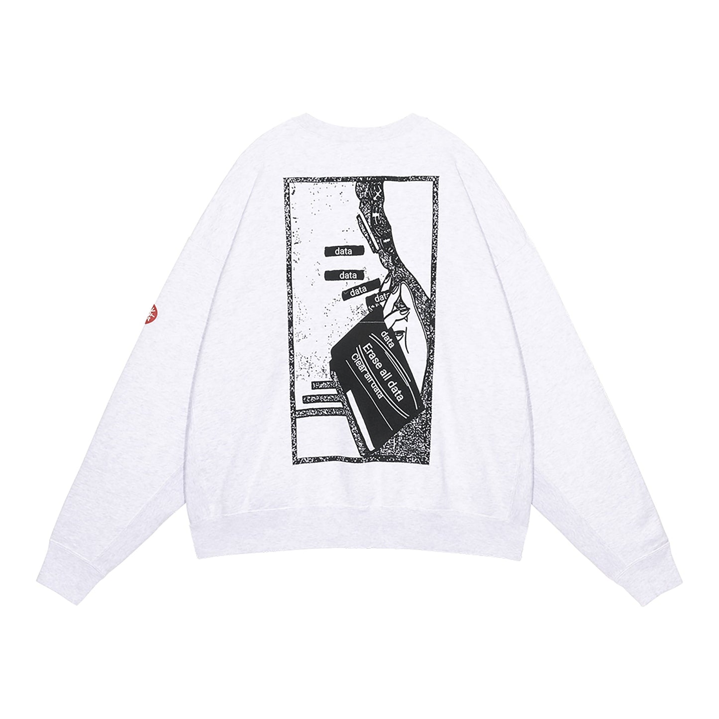 MD ADDDATA CREW NECK / GREY