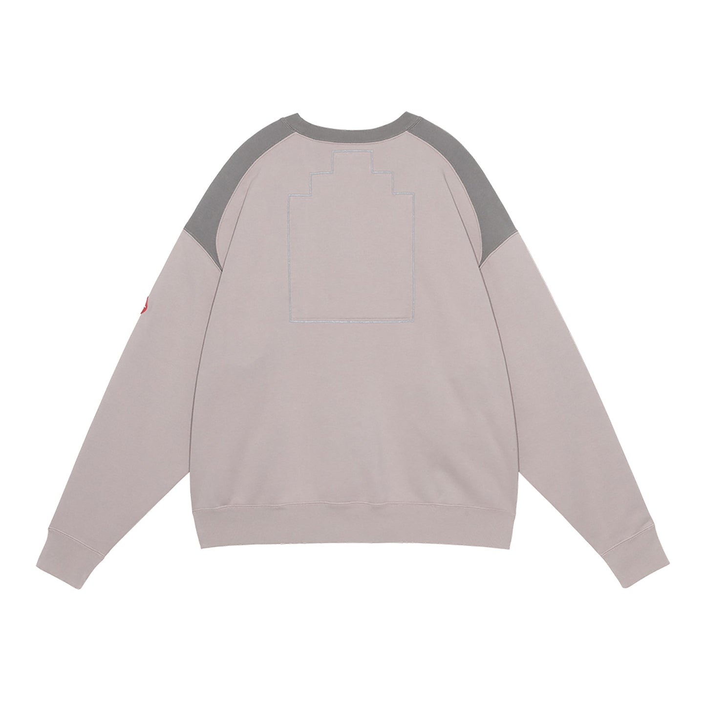 PANEL SHOULDER CREW NECK / BEIGE