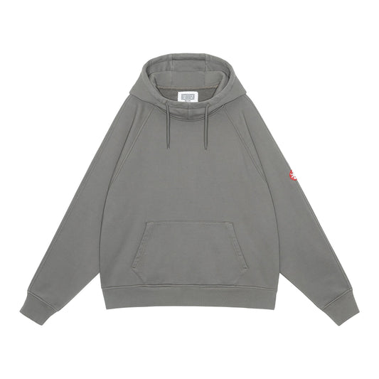 SOLID BIG HEAVY HOODY / KHAKI