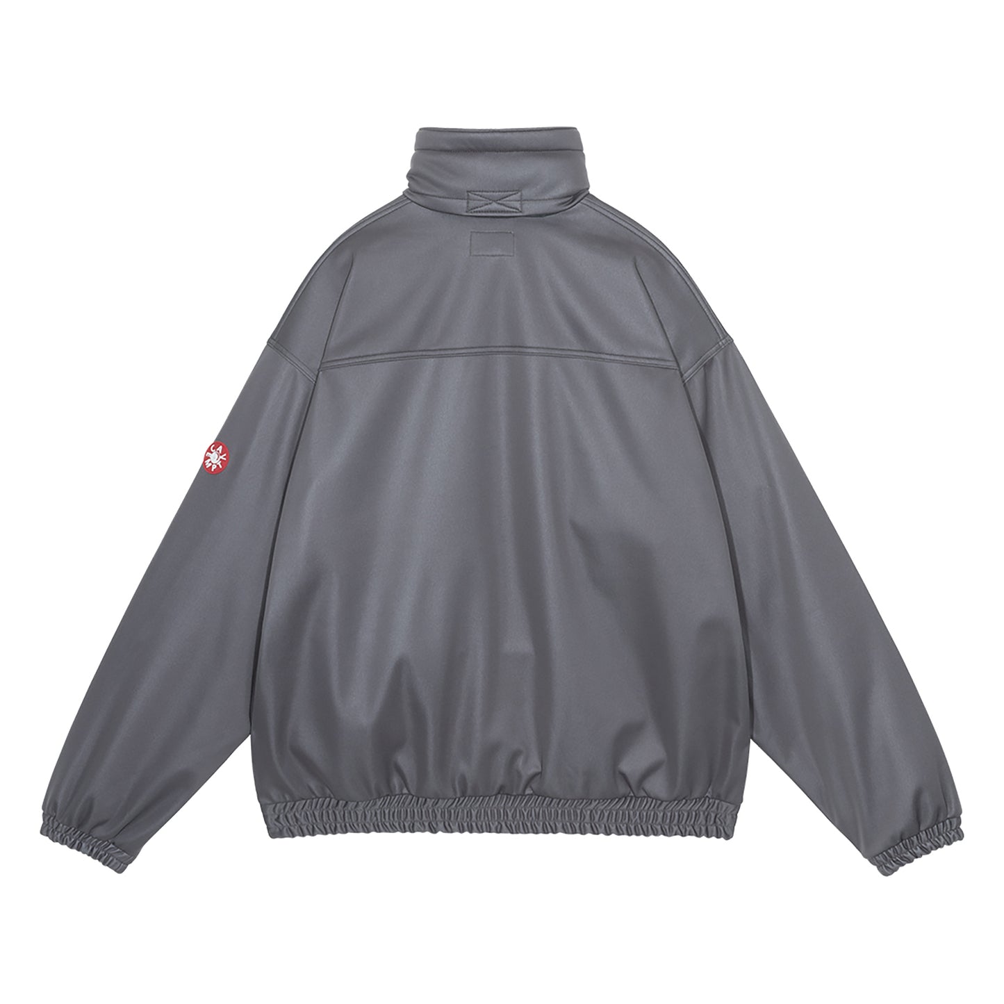 FLEECE BACK HALF ZIP / GREY