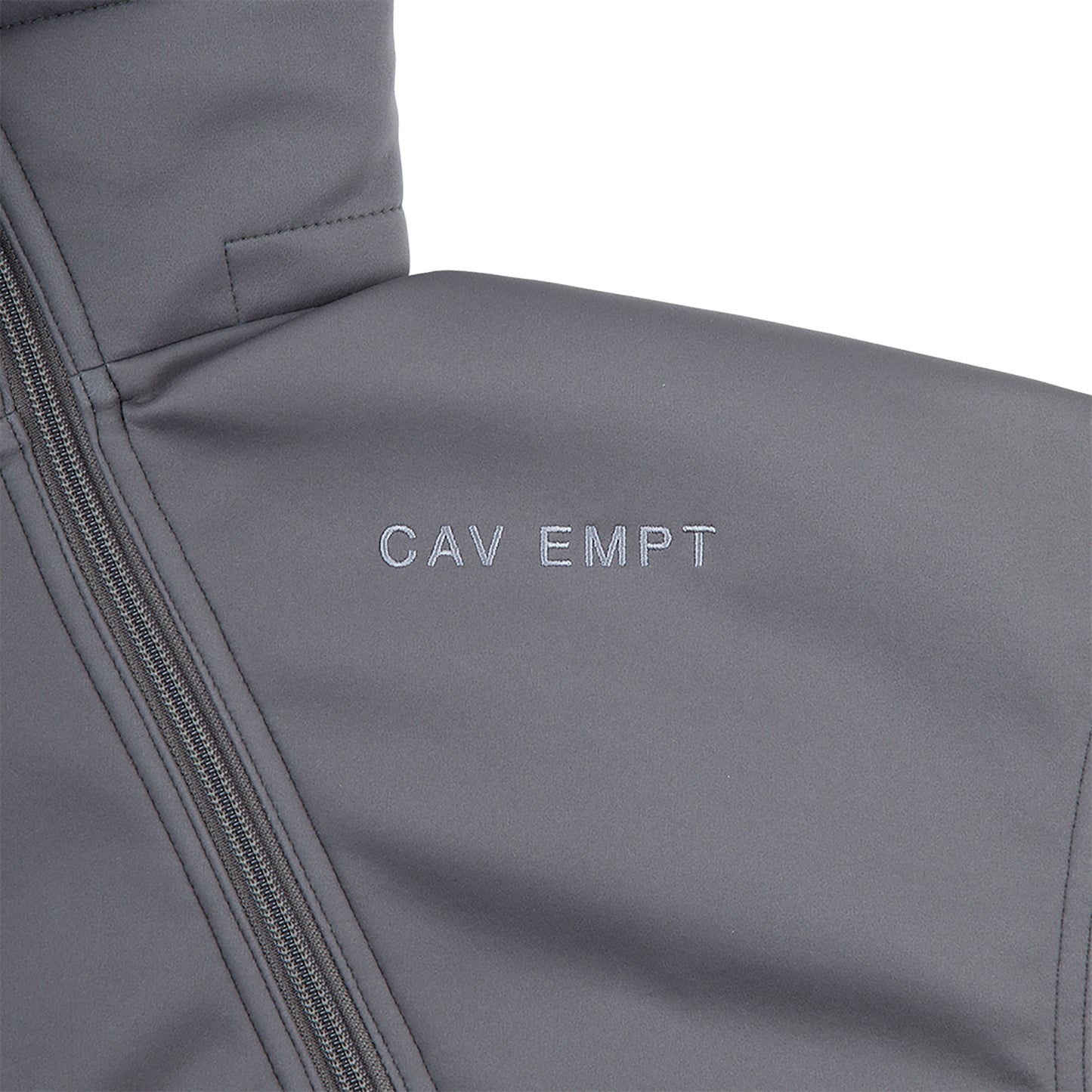 FLEECE BACK HALF ZIP / GREY