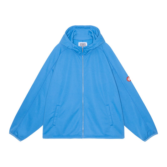 PE JERSEY ZIP HOODY / BLUE