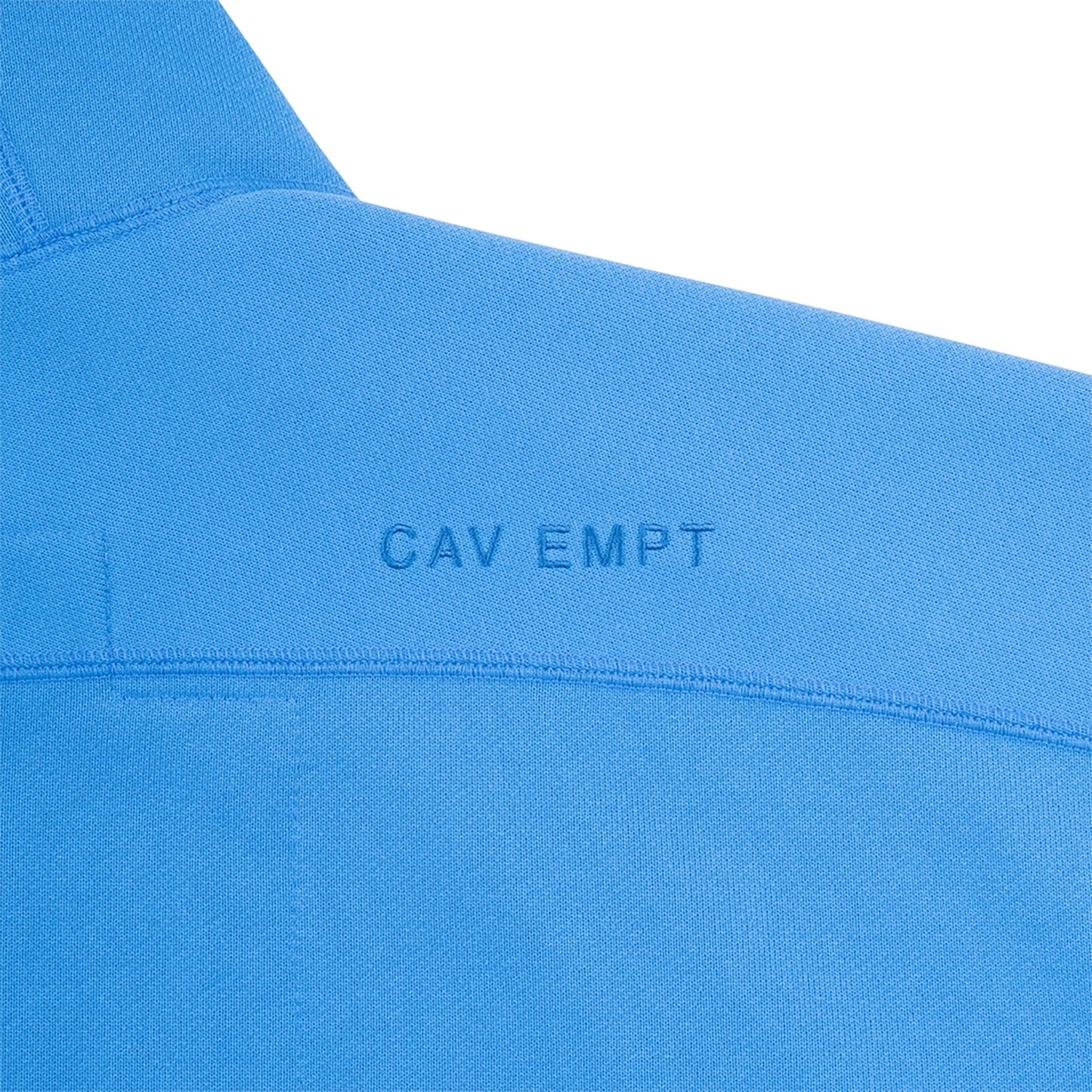 PE JERSEY ZIP HOODY / BLUE