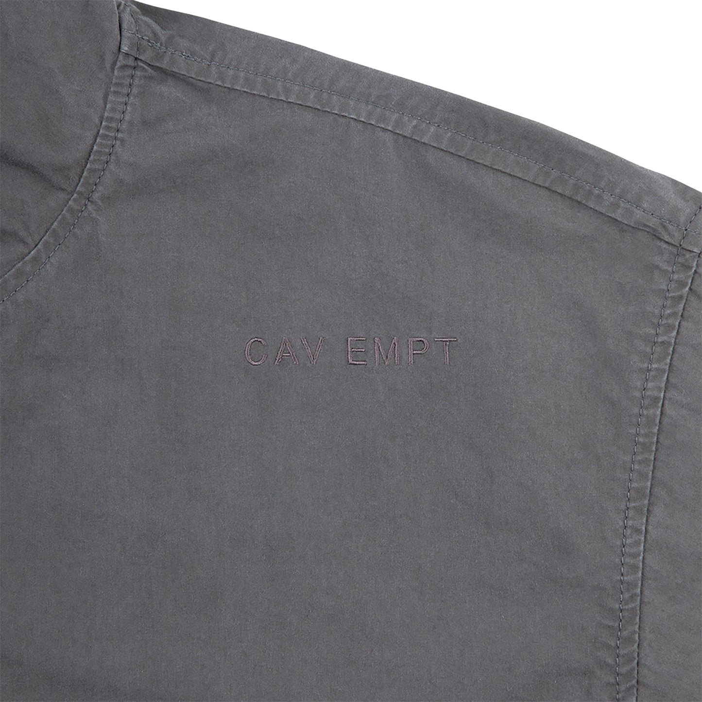 COTTON HOOD JACKET / CHARCOAL