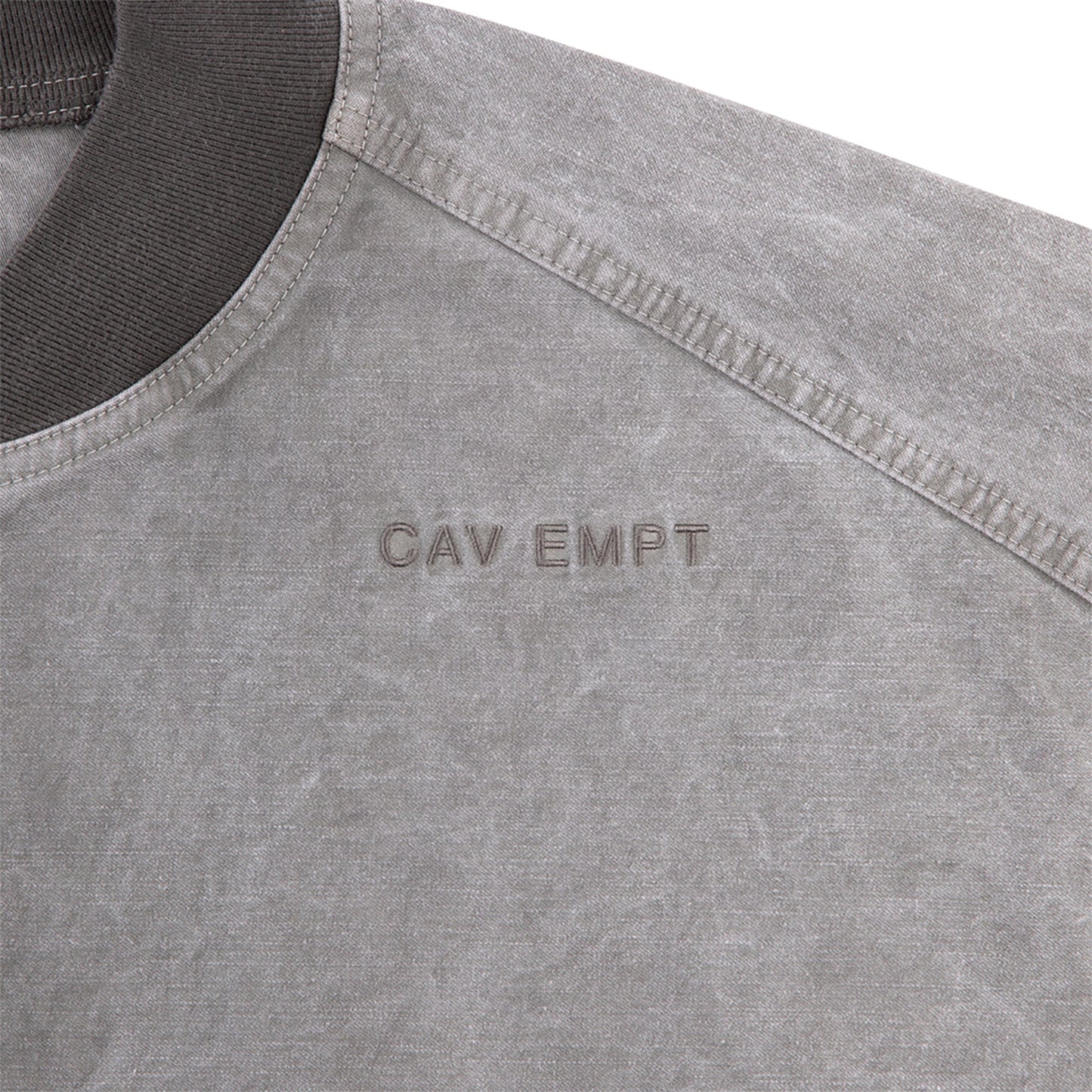 OVERDYE JERSEY SLEEVE ZIP JACKET / KHAKI