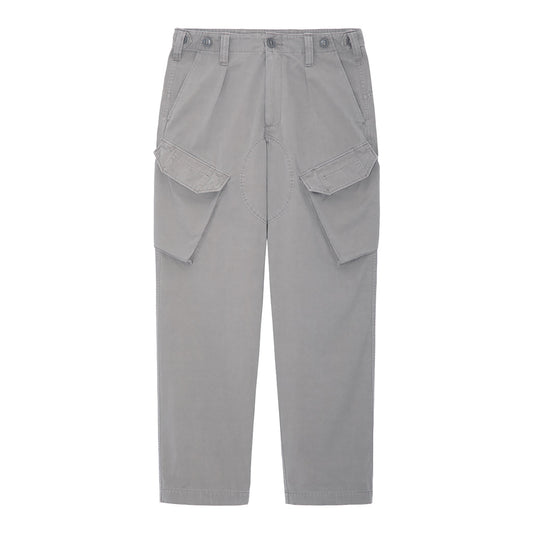 COTTON COMBAT PANTS / GREY