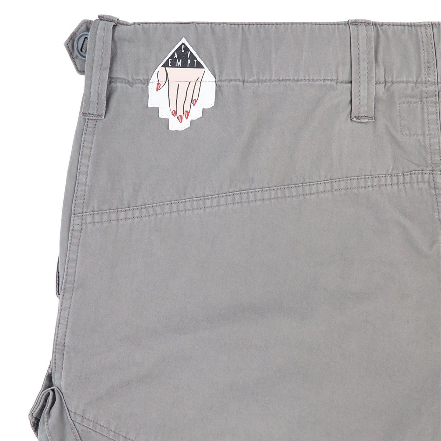 COTTON COMBAT PANTS / GREY
