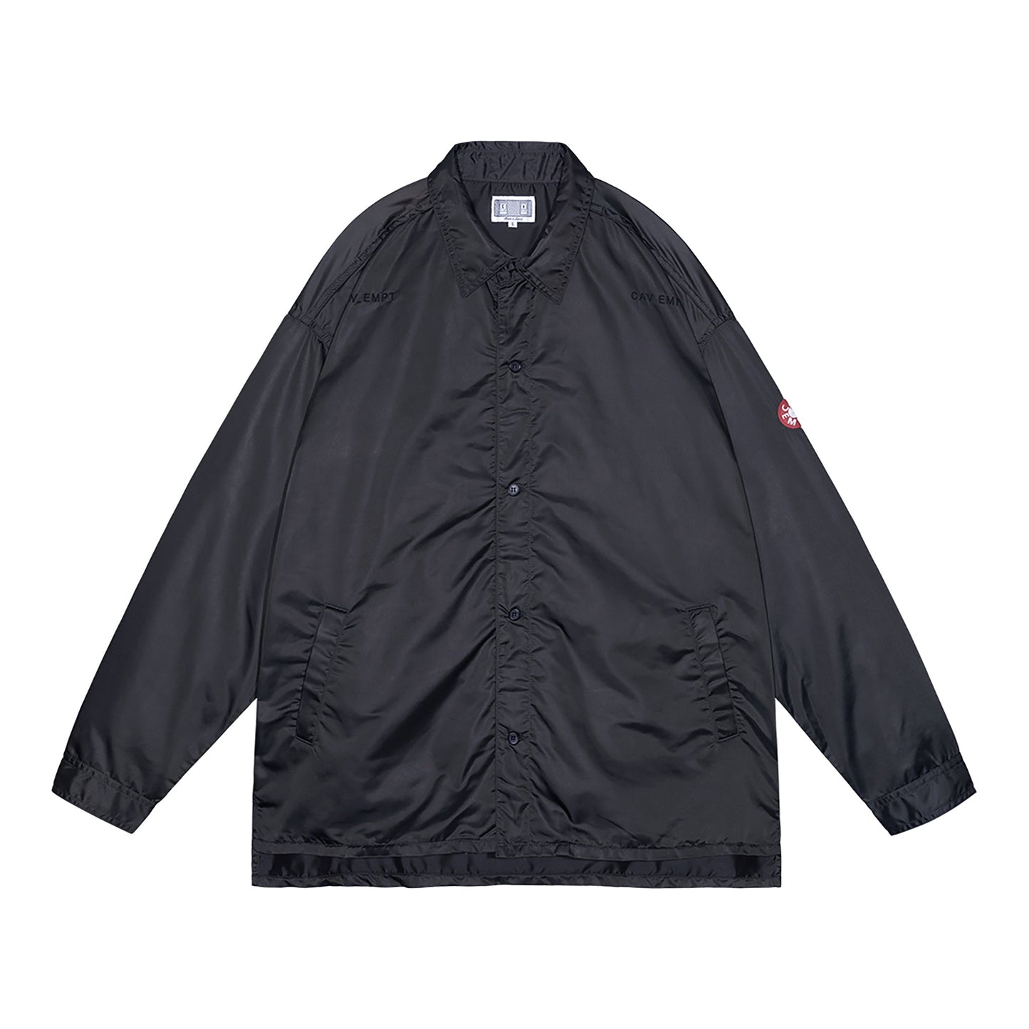 WELT POCKETS PE BIG SHIRT / CHARCOAL
