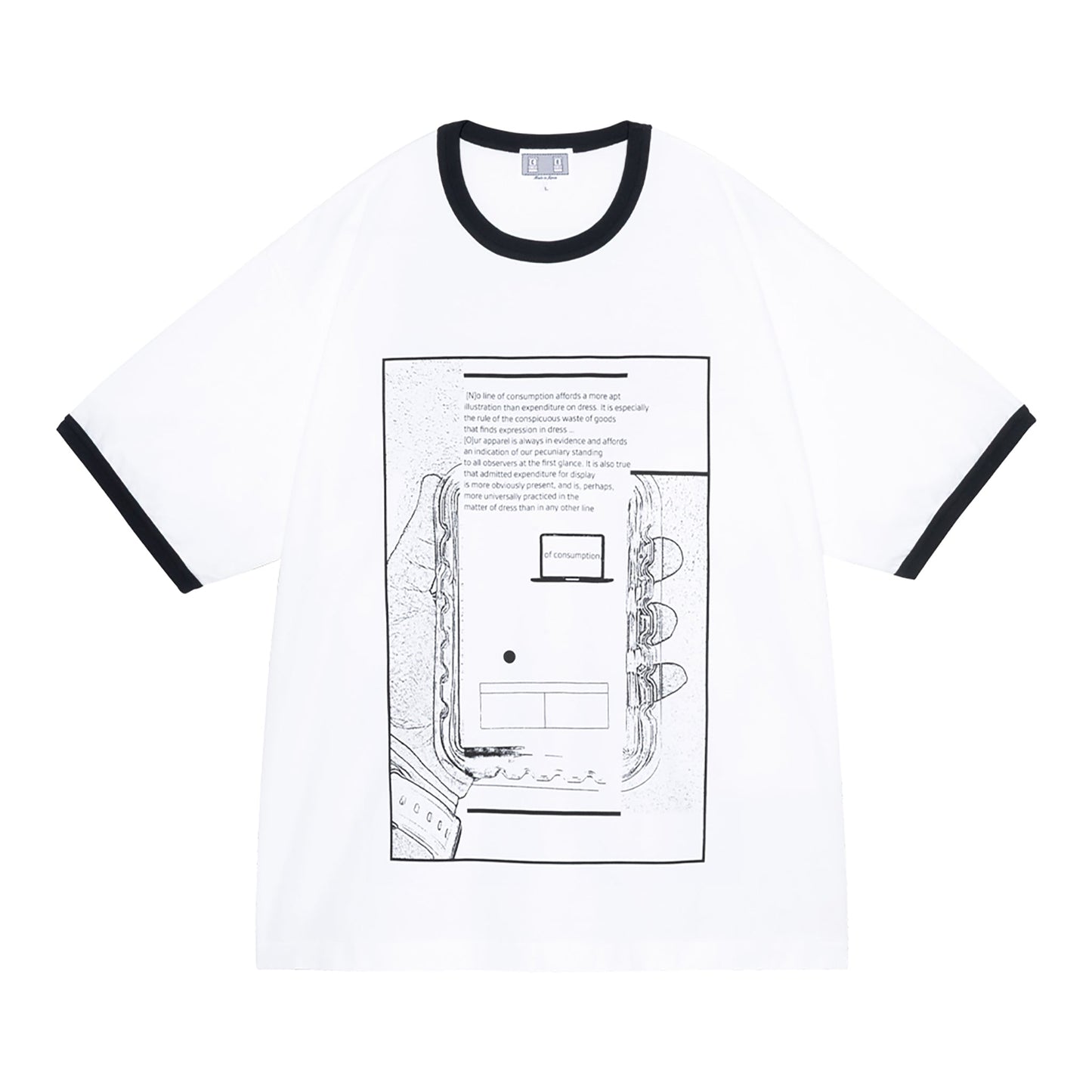 MD [N][O] RINGER T / WHITE