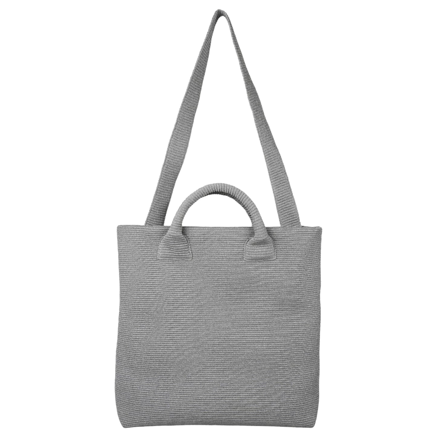 STRATUM METAL TOTE BAG / SILVER