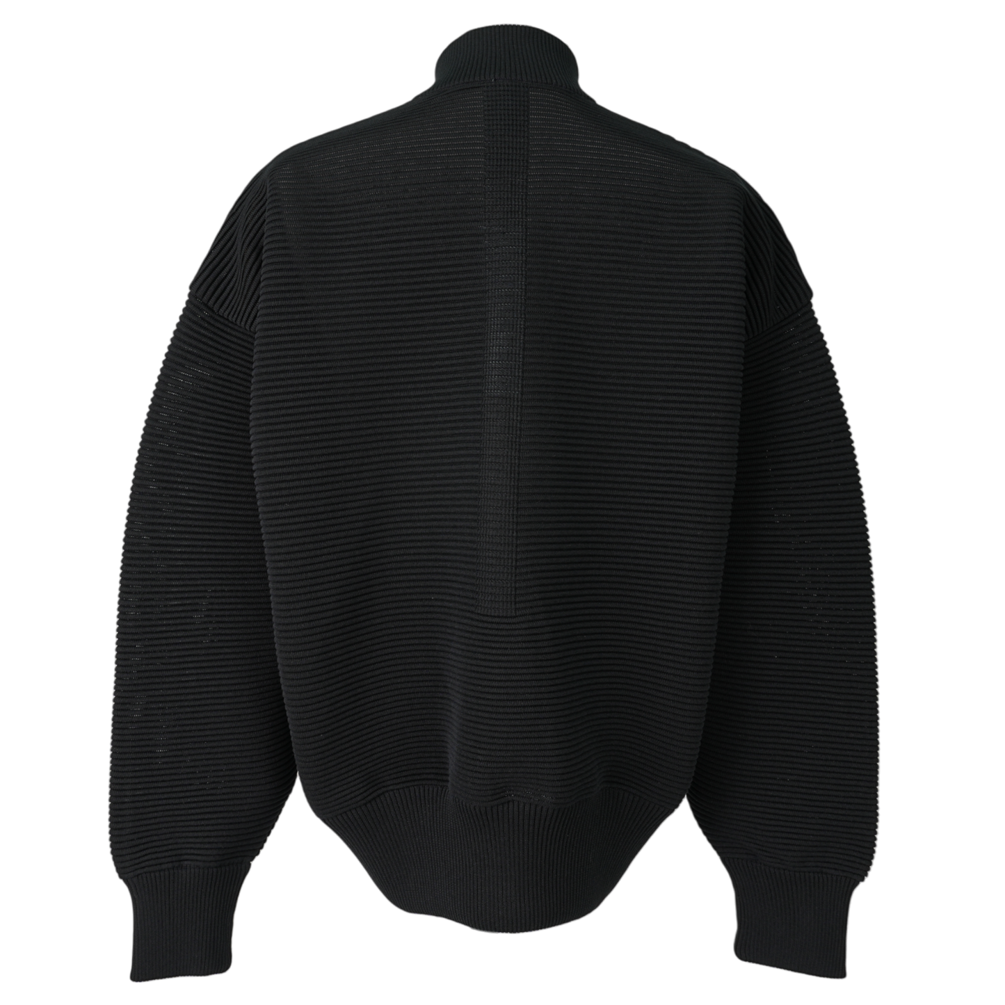 TC STRATUM STAND-UP COLLAR BOMBER JACKET / BLACK