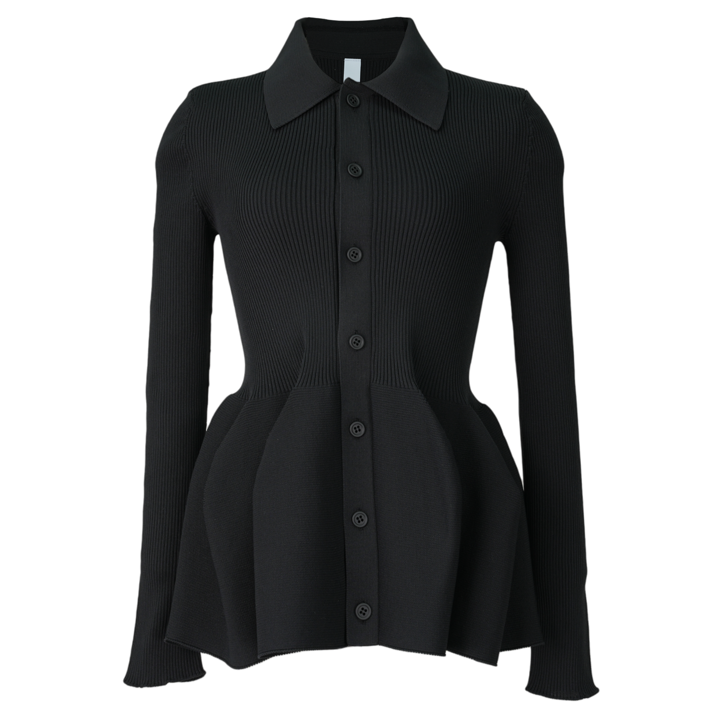 POTTERY SHIRT CARDIGAN / BLACK