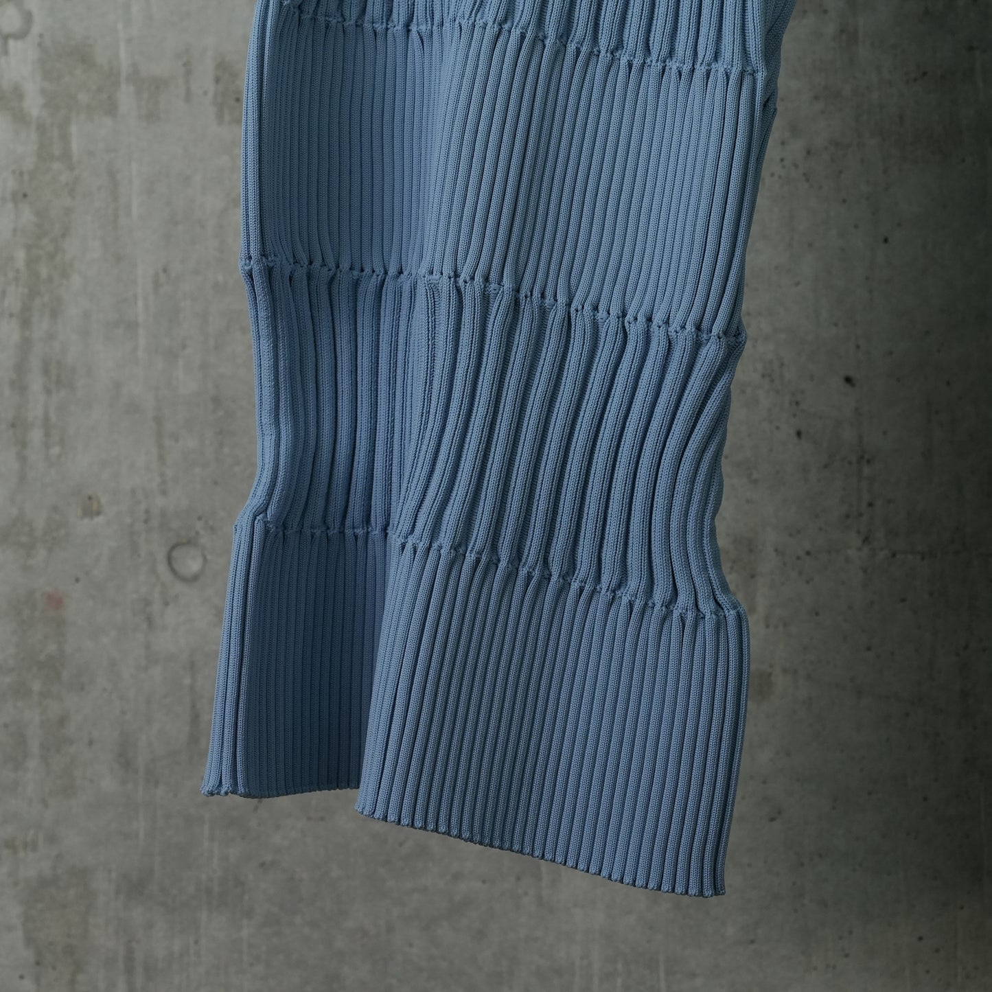 FLUTED PANTS / ROBIN EGG BLUE