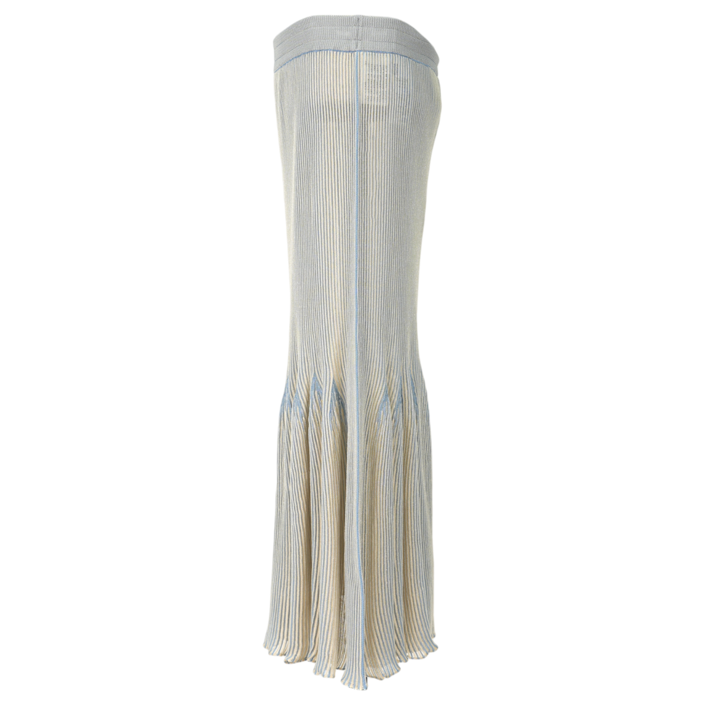 HYPHA LUCENT MERMAID SKIRT / BLUE/BISQUE BEIGE