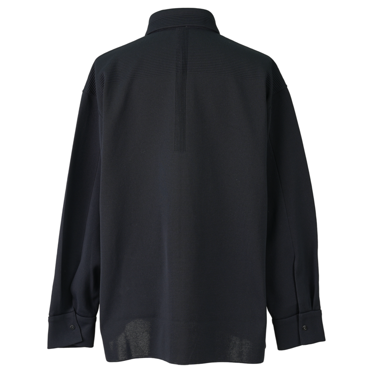 SOFT MILAN RIB SHIRT / BLACK