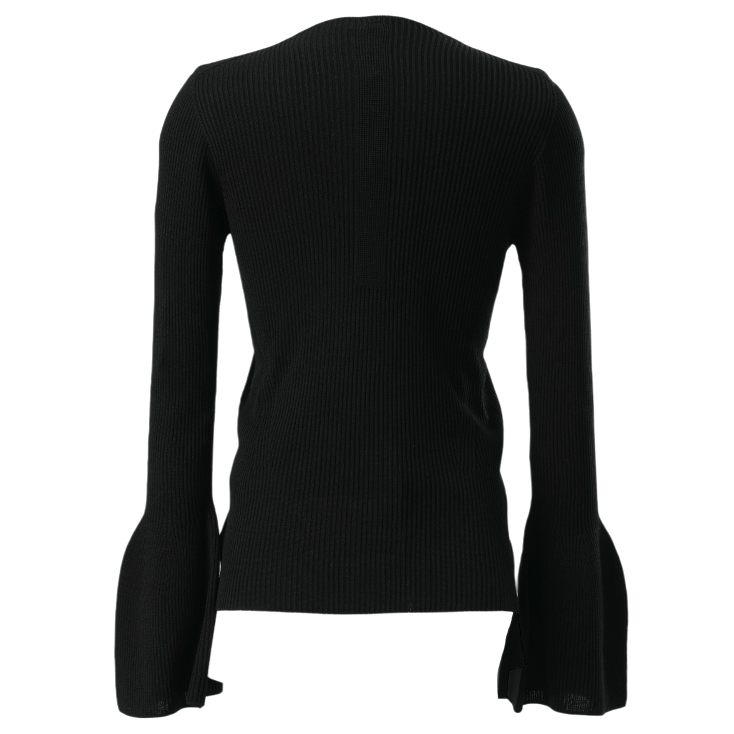 SOFT PORTRAIT BELL SLEEVE TOP / BLACK