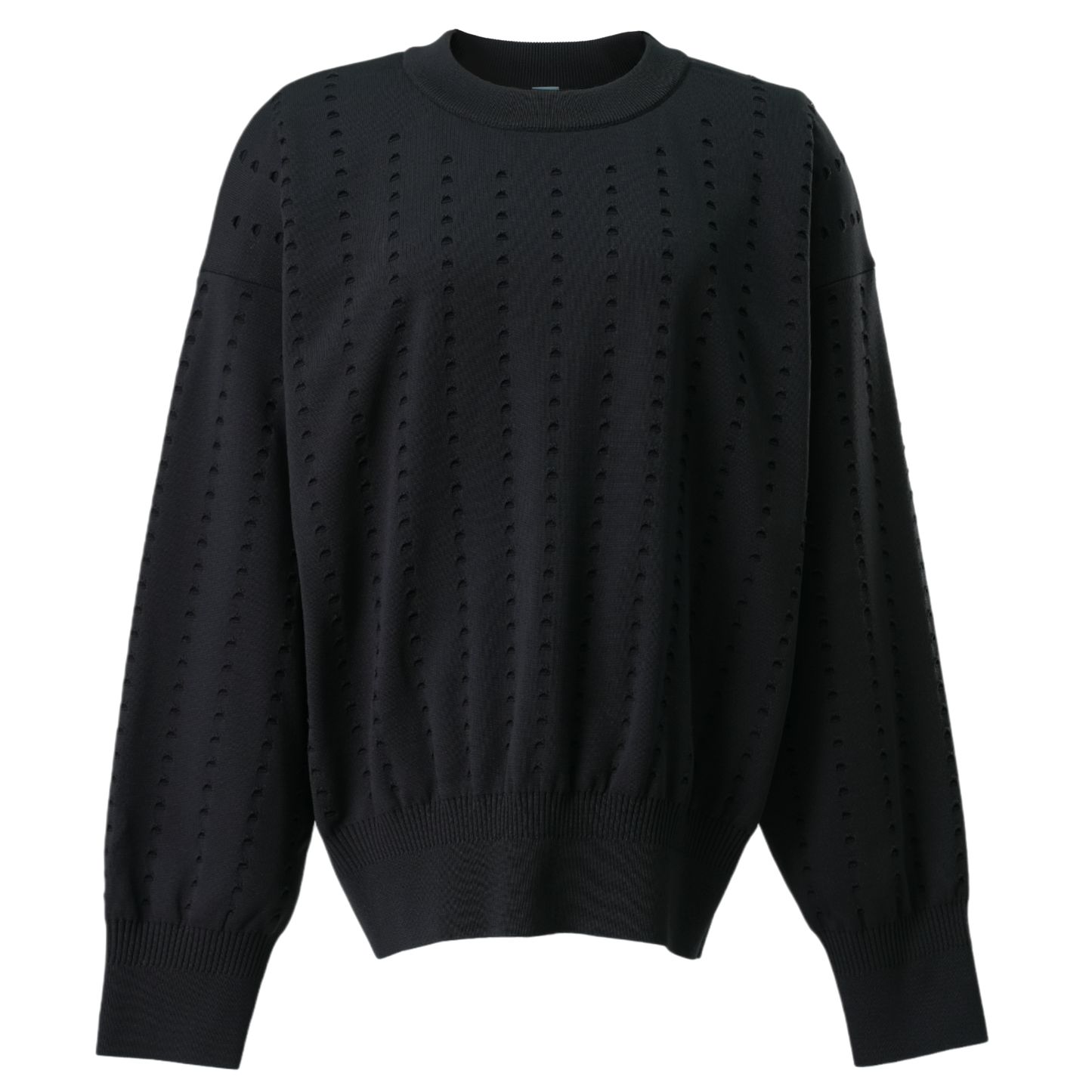 FA?ADE WOOL PULLOVER / BLACK