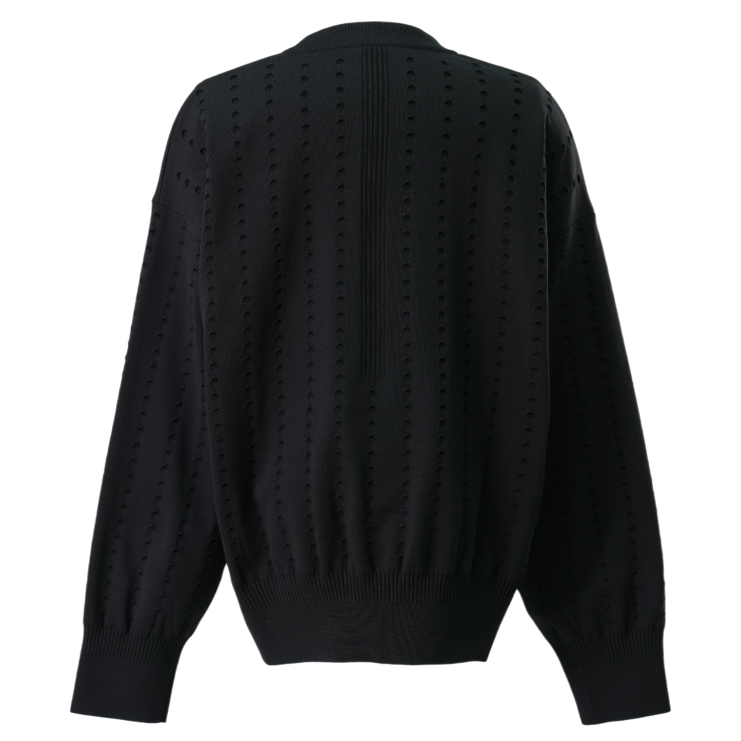 FA?ADE WOOL PULLOVER / BLACK