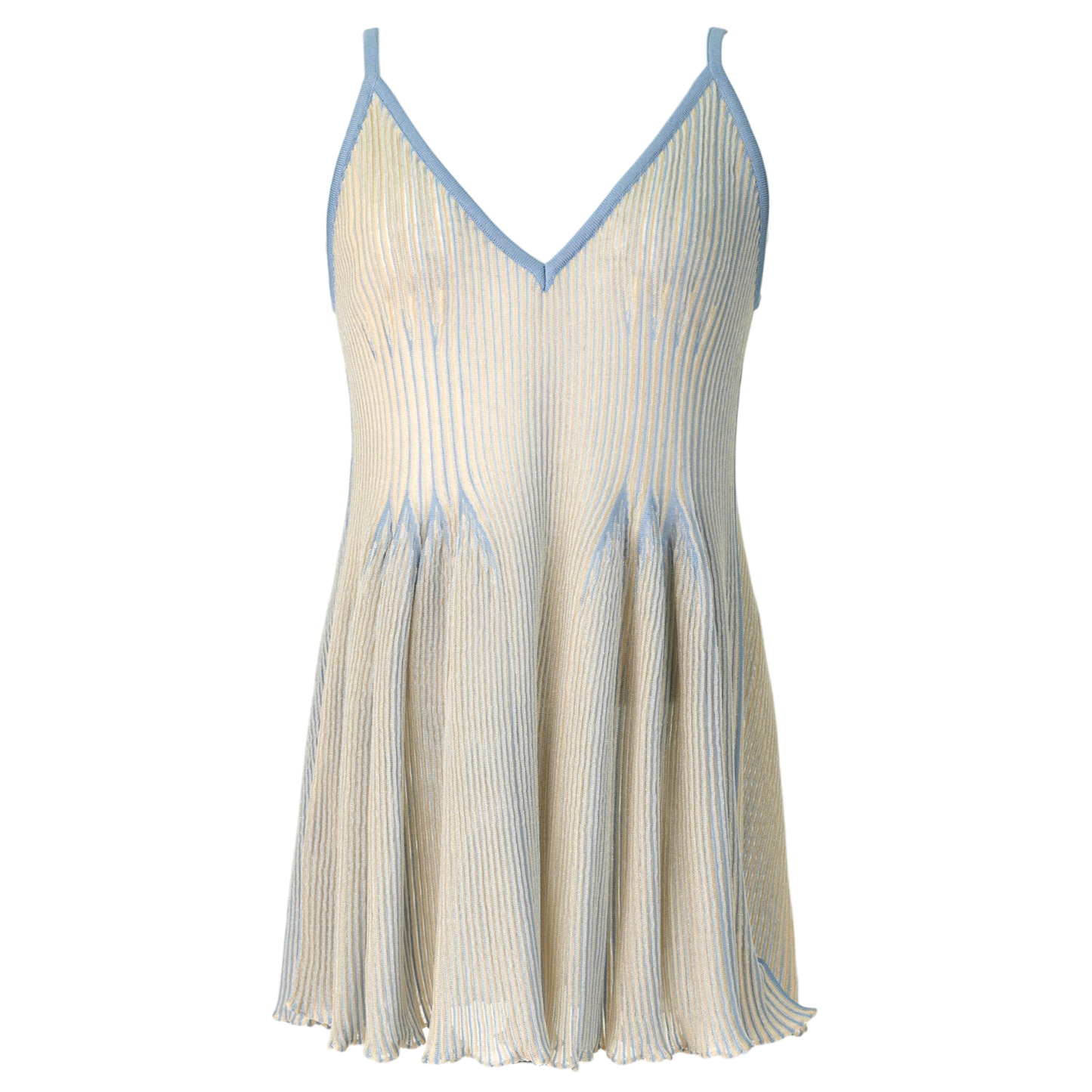 HYPHA LUCENT CAMISOLE / BLUE/BISQUE BEIGE