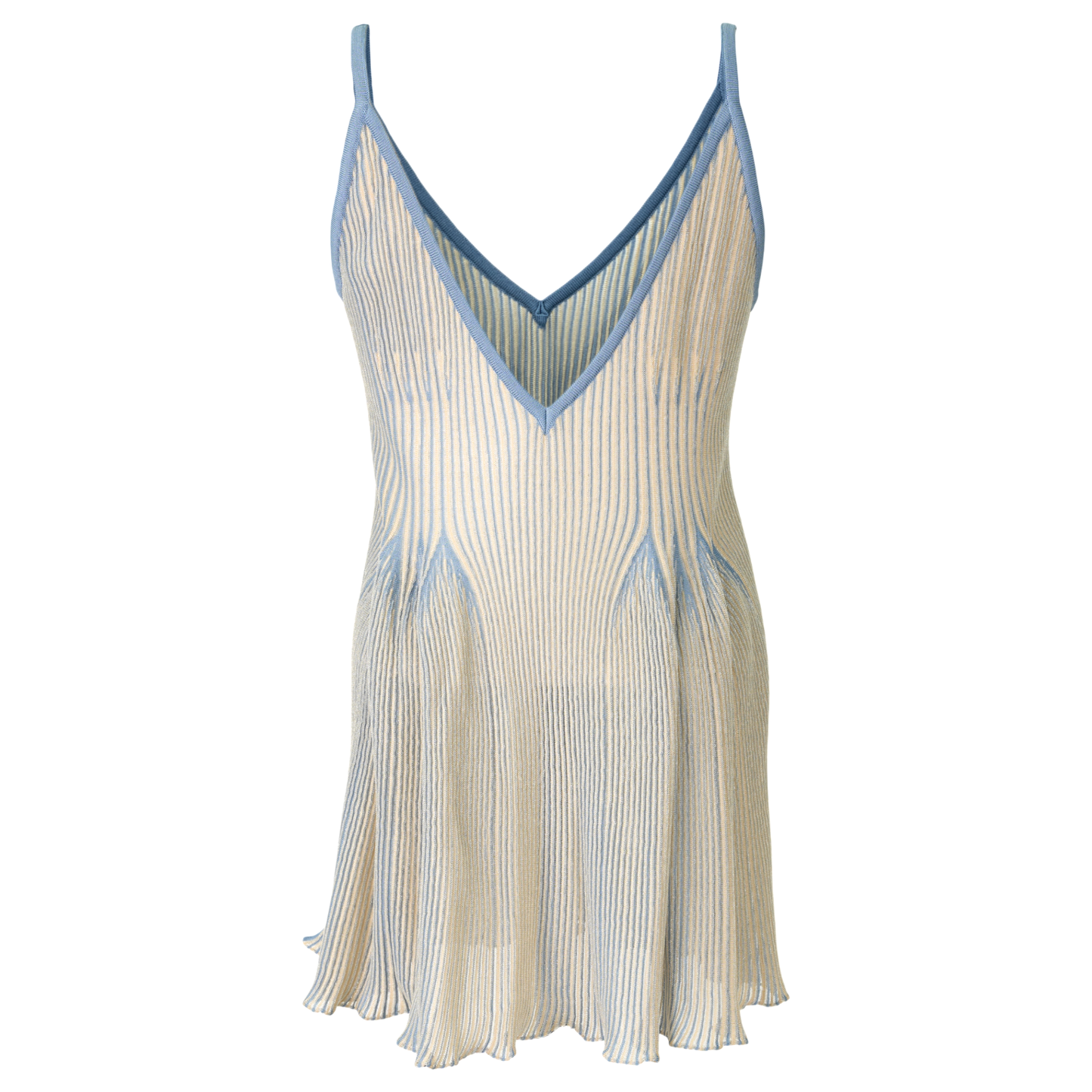 HYPHA LUCENT CAMISOLE / BLUE/BISQUE BEIGE