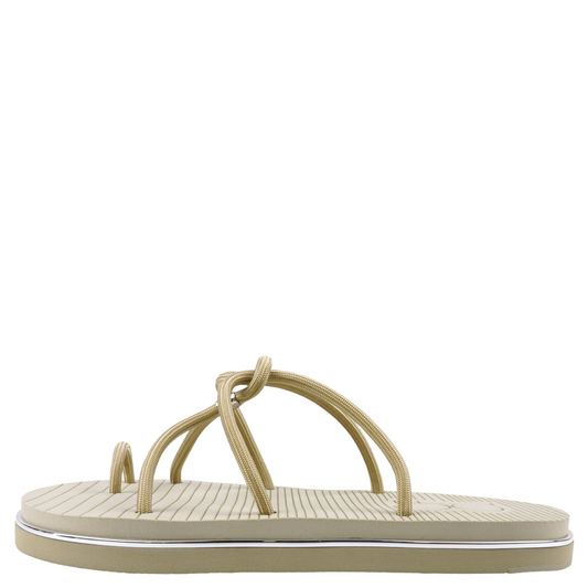 CORD STRAP SANDALS / BEIGE