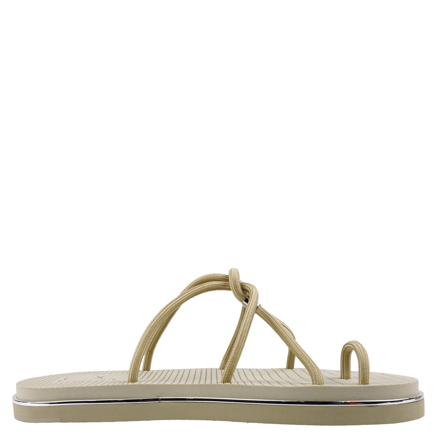 CORD STRAP SANDALS / BEIGE