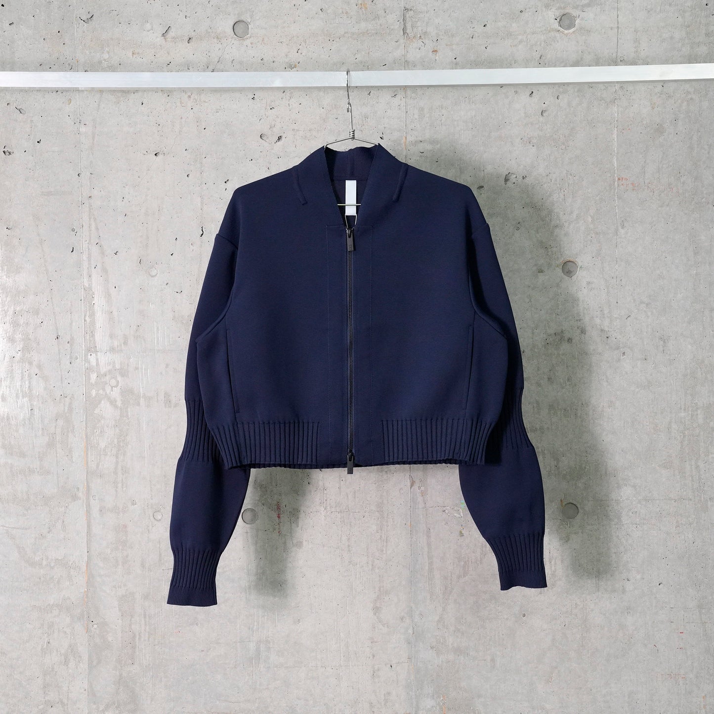 MILAN CROPPED FLIGHT JACKET / NAVY