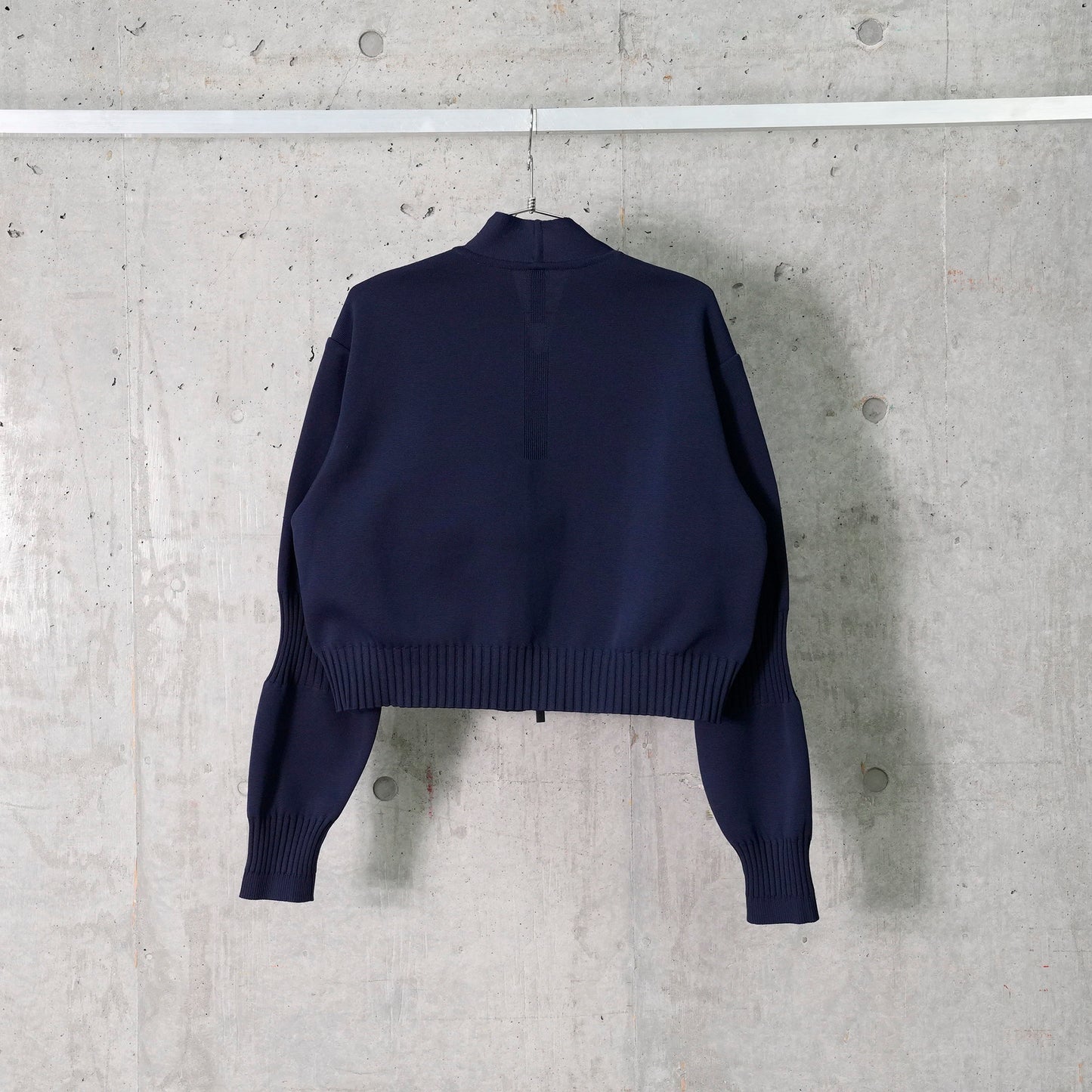 MILAN CROPPED FLIGHT JACKET / NAVY