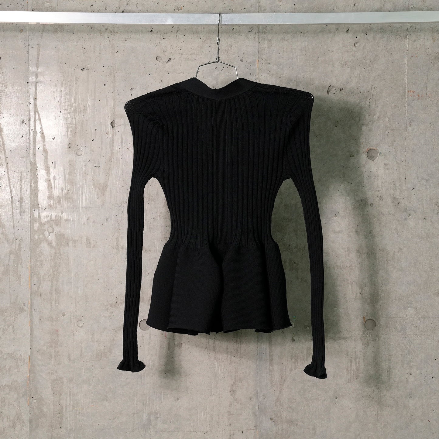 POTTERY MINI CARDIGAN / BLACK