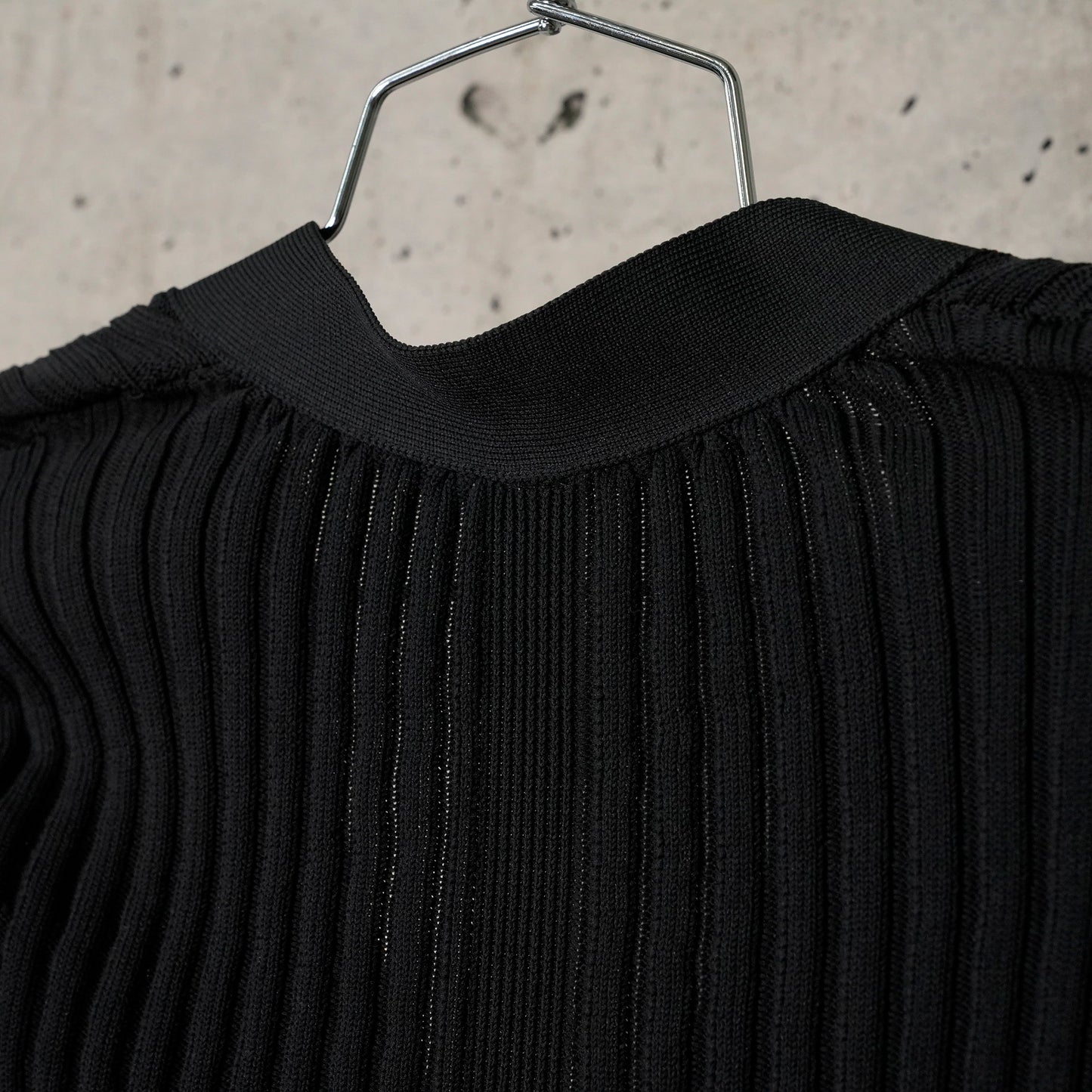 POTTERY MINI CARDIGAN / BLACK