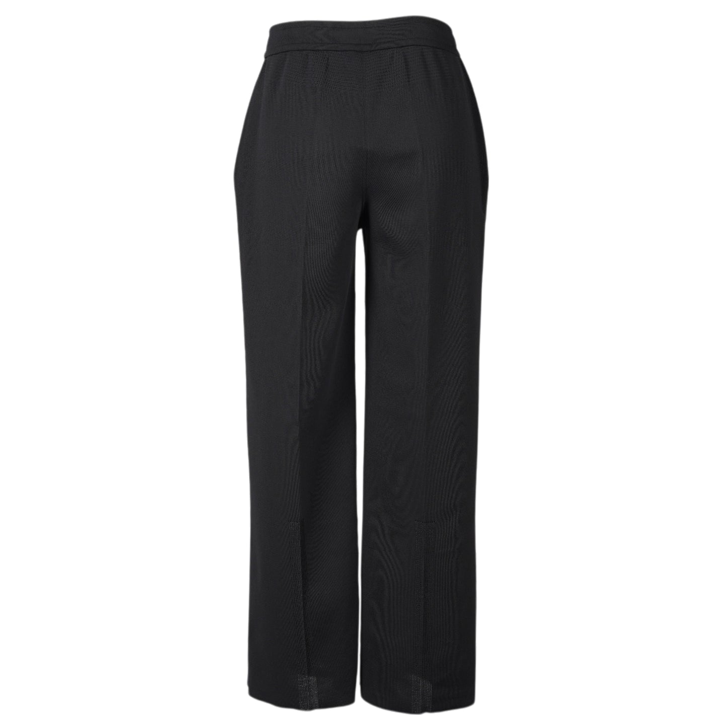 SOFT MILAN SEMI WIDE PANTS / BLACK