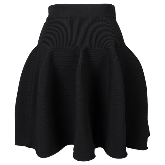 POTTERY MINI SKIRT / BLACK