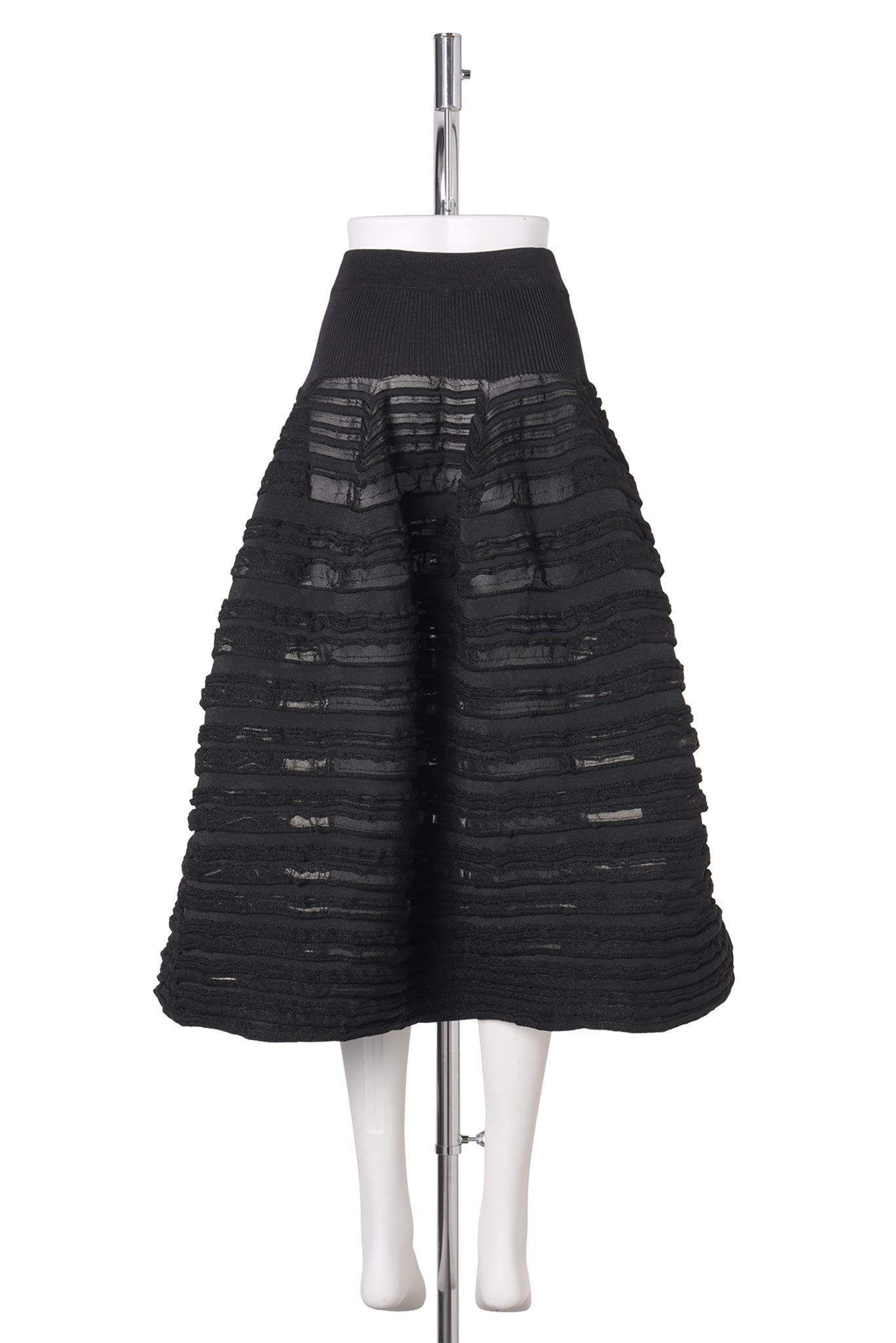 POTTERY SWELL GLITTER-SKIRT / 119K:BLACK
