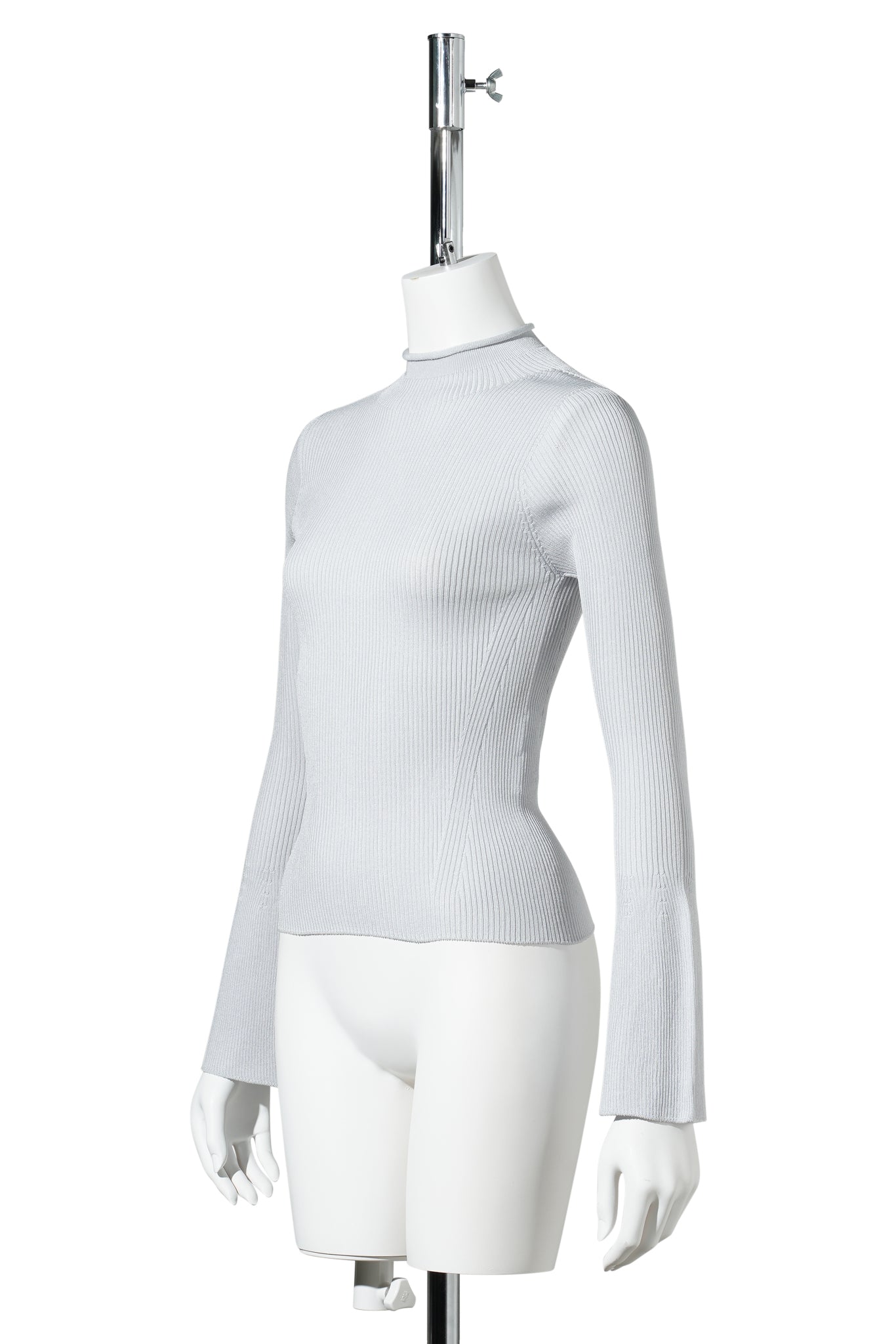 SOFT PORTRAIT-LONG BELL SLEEVE TOP / HAZE GRAY