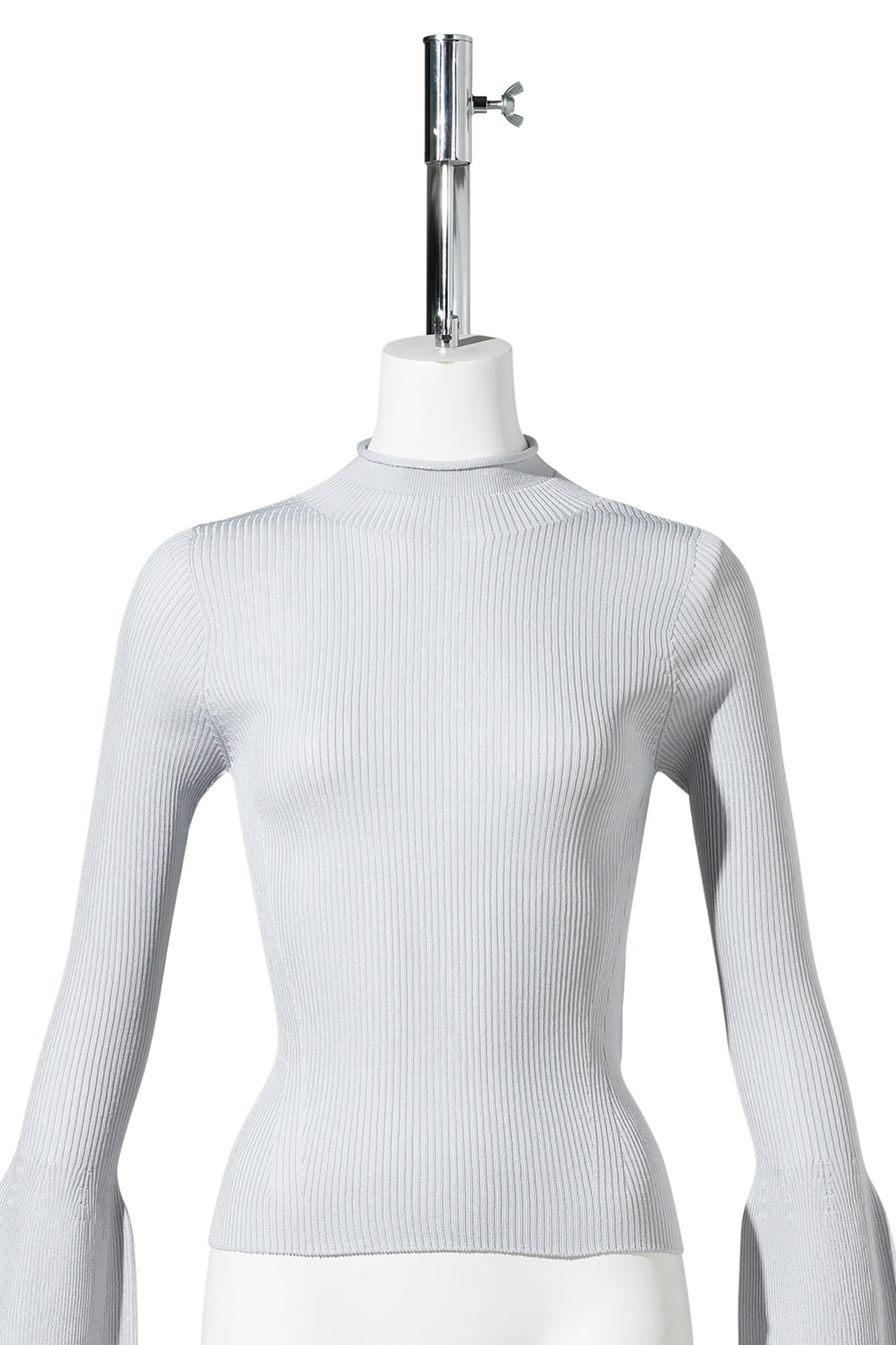 SOFT PORTRAIT-LONG BELL SLEEVE TOP / HAZE GRAY