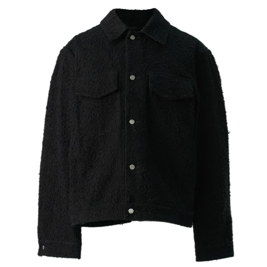 TOWEL JACKET / BLACK