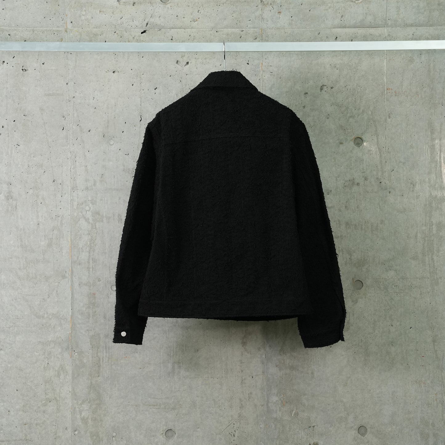 TOWEL JACKET / BLACK